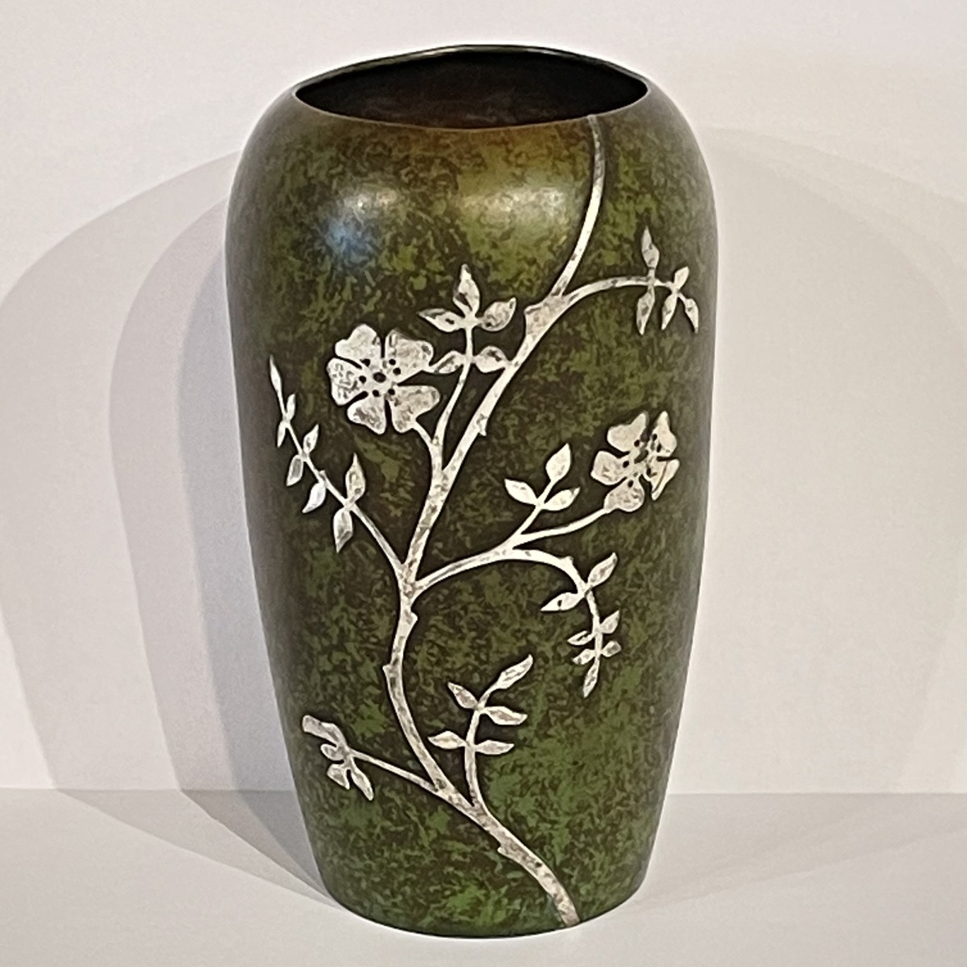 Heintz Art Metal Vase, 5″ tall Dalton's American Decorative Arts