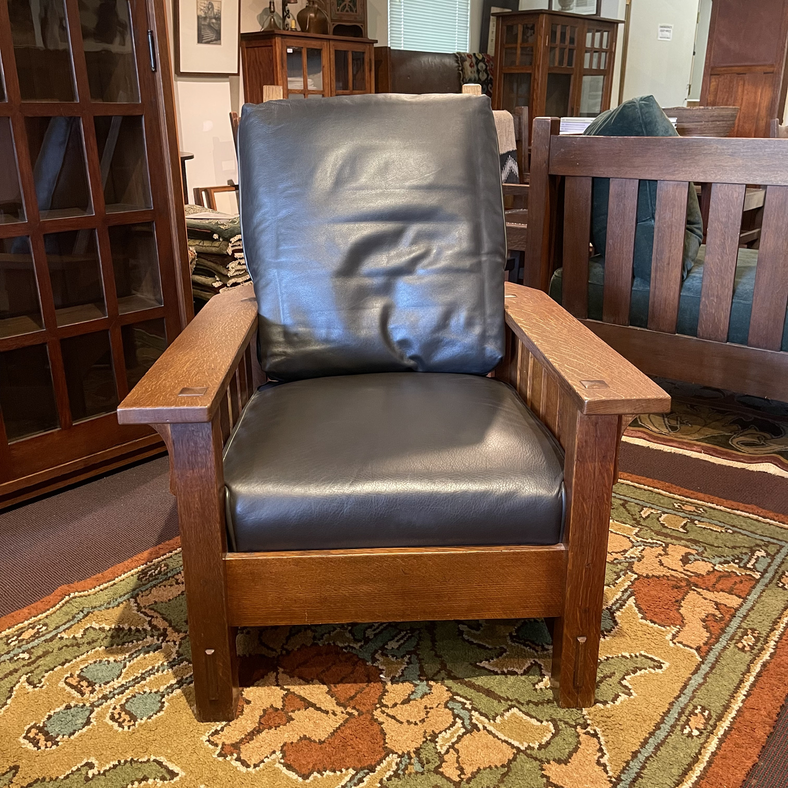 Gustav Stickley 332 Morris Chair SOLD Dalton's American Decorative Arts