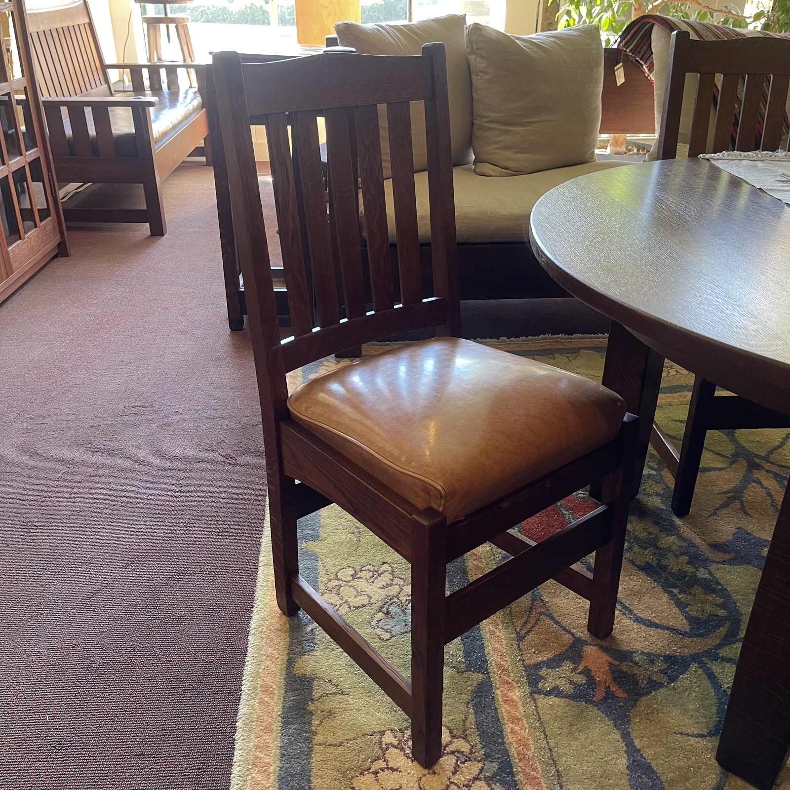 L&JG Stickley Dining Chairs, 808 SOLD Dalton's American Decorative Arts