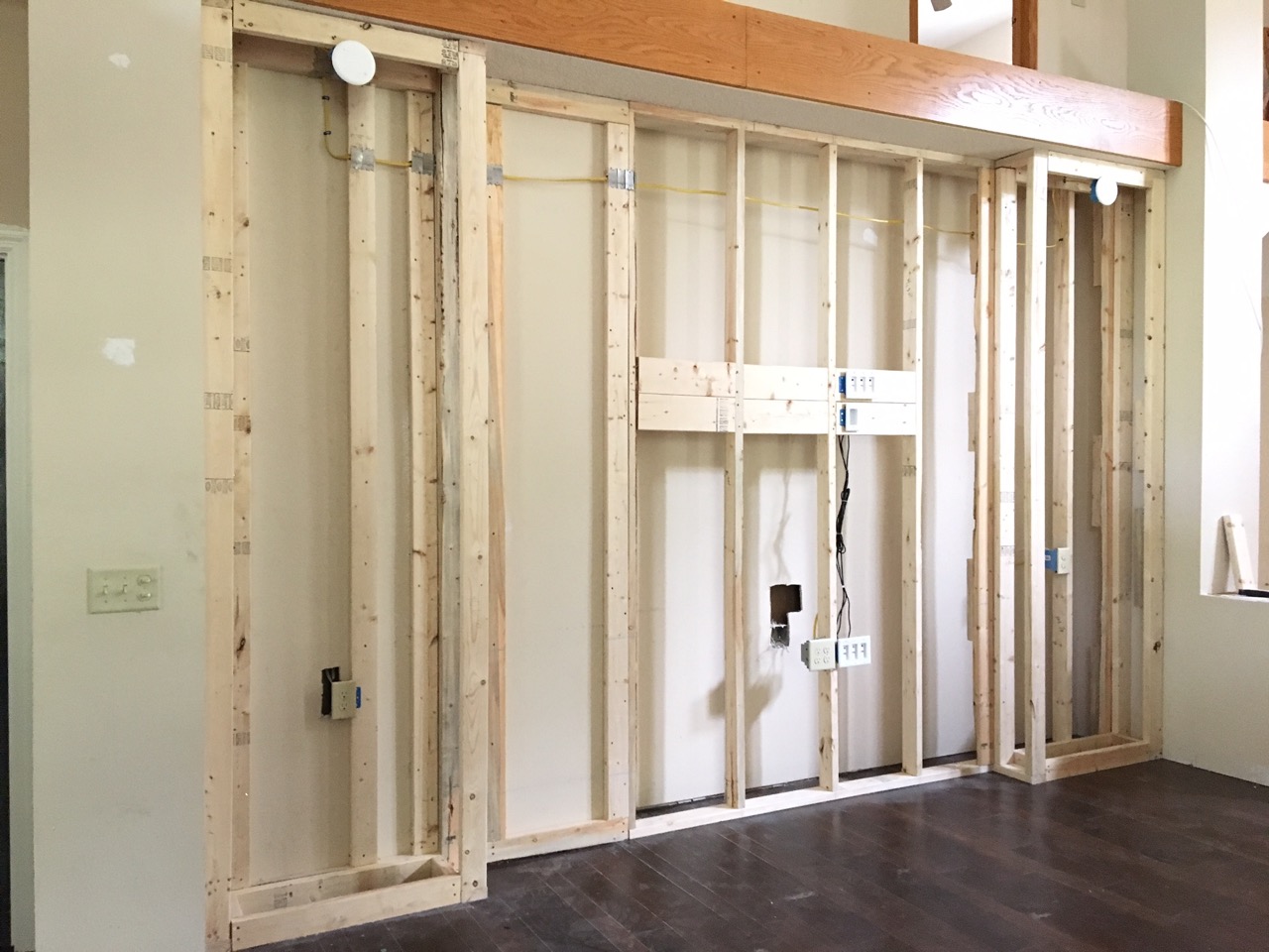 Shiplap BuiltIn Entertainment Center REVEAL! Daly Digs