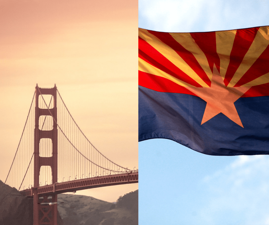 Moving from California to Arizona Daly Movers