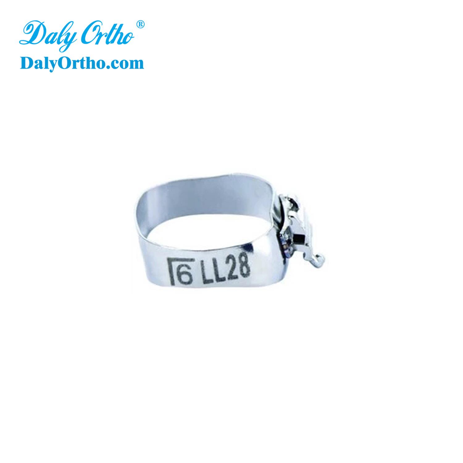 1st Molar Bands Prewelded with Single Tube Upper and Lower Convertible