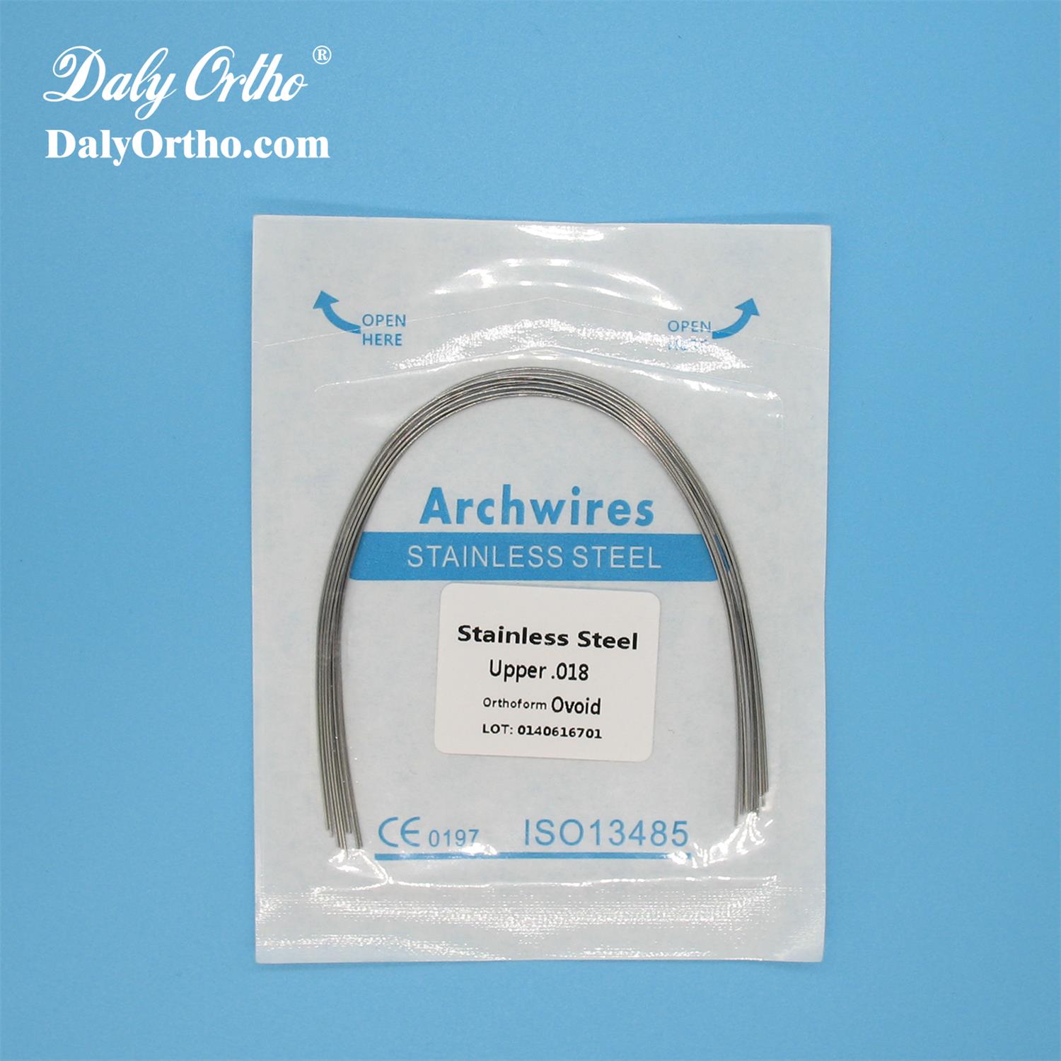 Stainless Steel Dental Orthodontic Braces Arch Wires