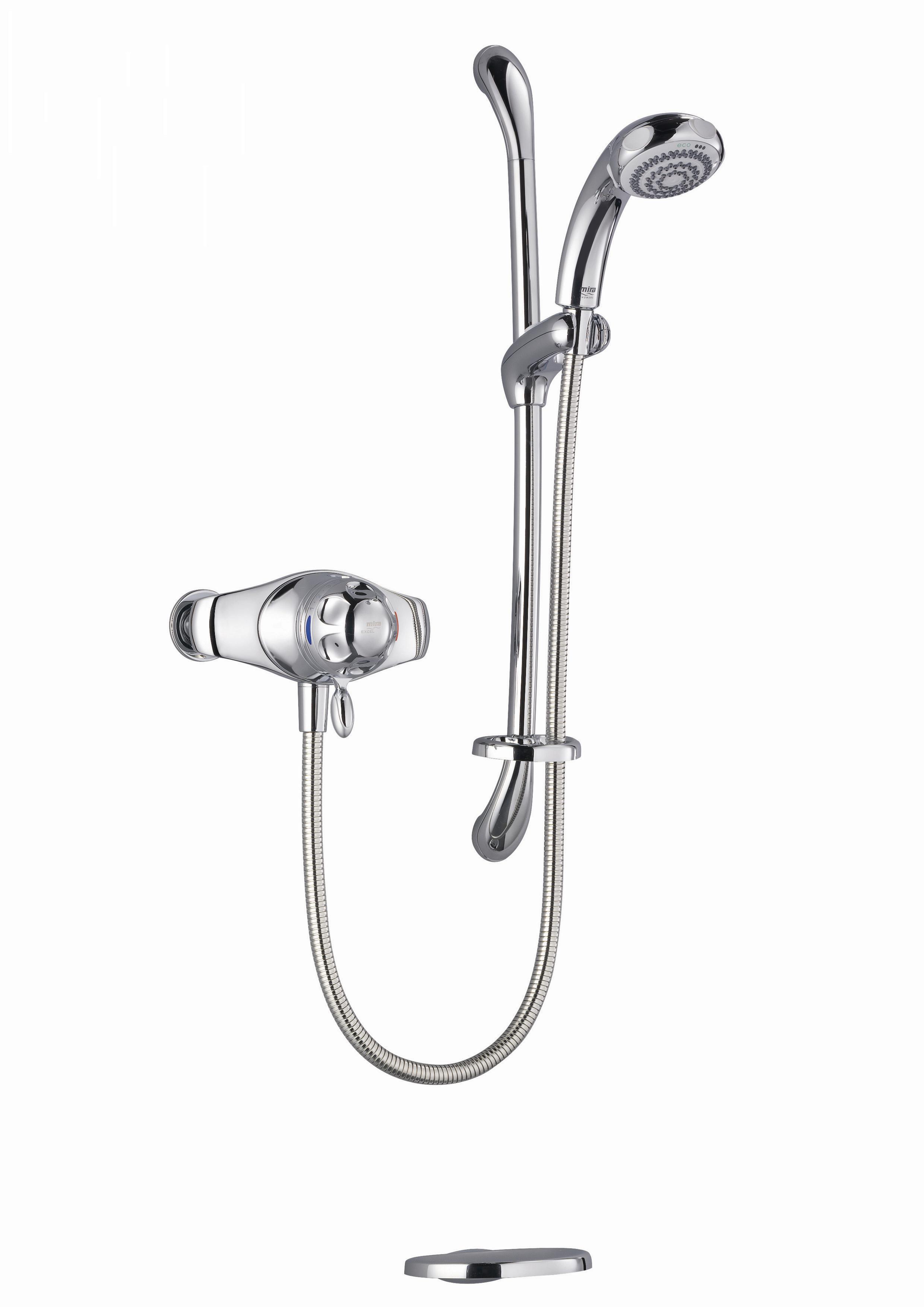 Mira Excel Thermostatic Mixer Shower (Exposed Valve) Chrome 1.1518.300