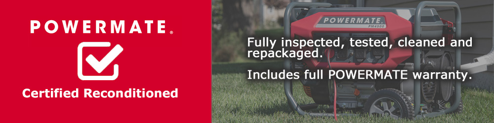 Reconditioned Powermate Generators & Power Equipment