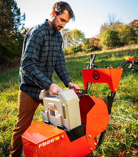 DR FB26E Battery-Electric Field and Brush Mower | DR Power Equipment