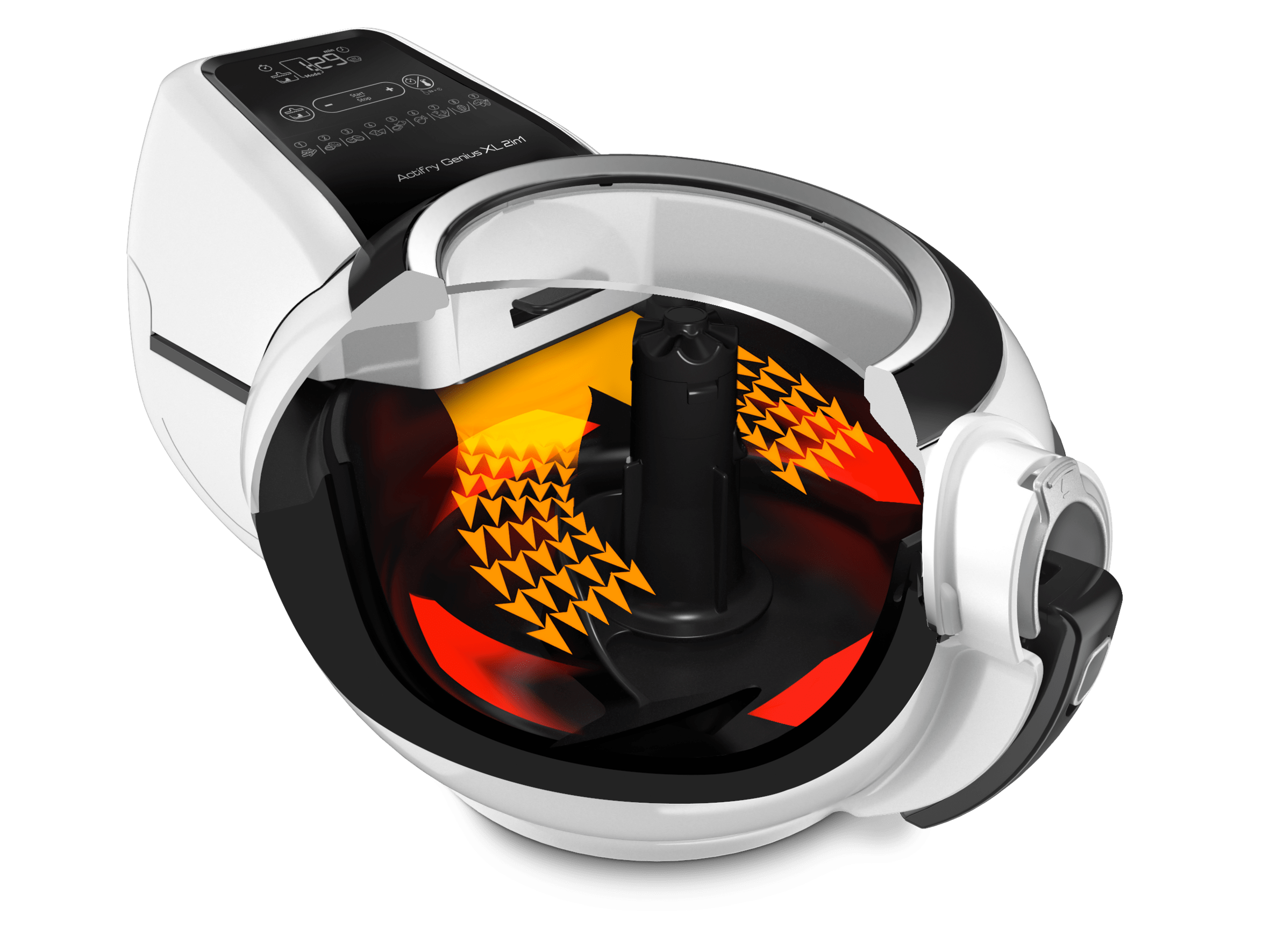 Actifry Genius XL 2in1 YV970015 Air fryer 9 programma's 1,7Kg Tefal