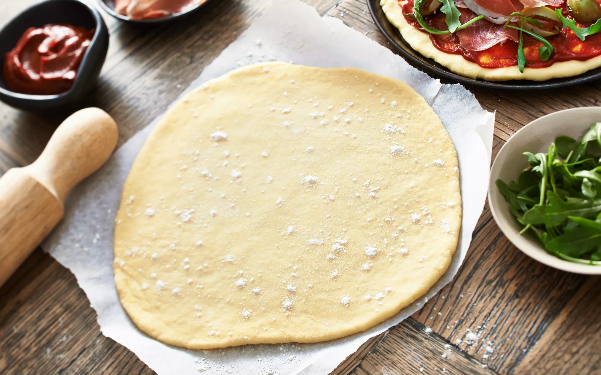 Basic Non Yeast Pizza Dough Leggo's
