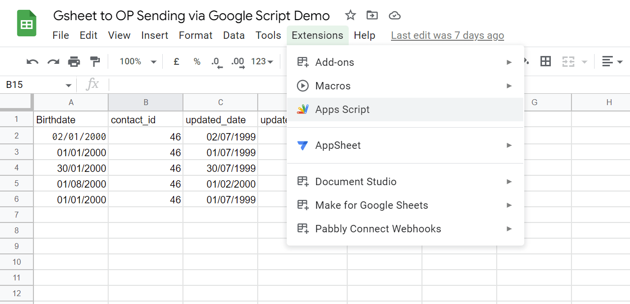 How To Send And Receive Data From Ontraport To Google Sheet And Back