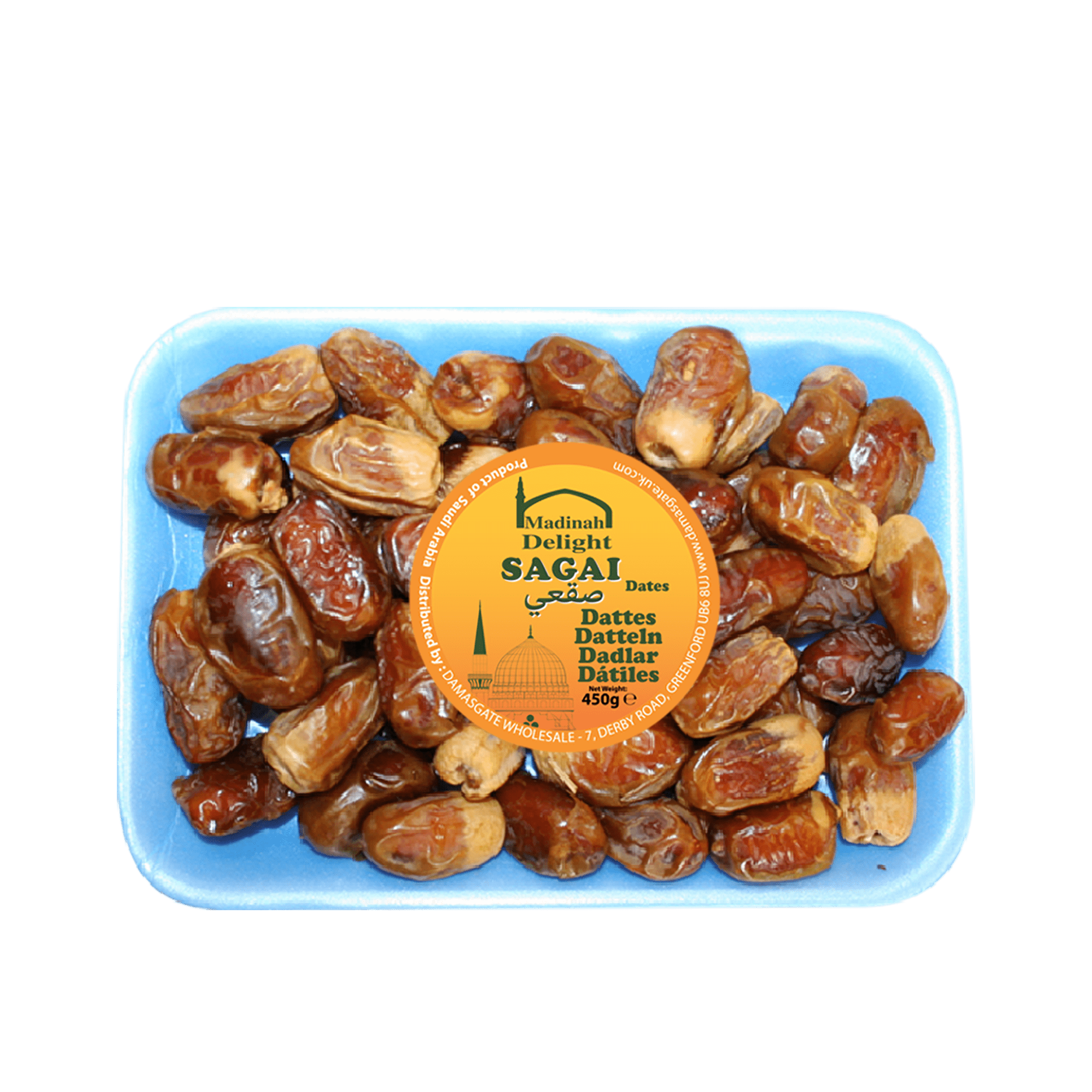Madinah Delight Sagai Dates 12 X 450g Damasgate Wholesale