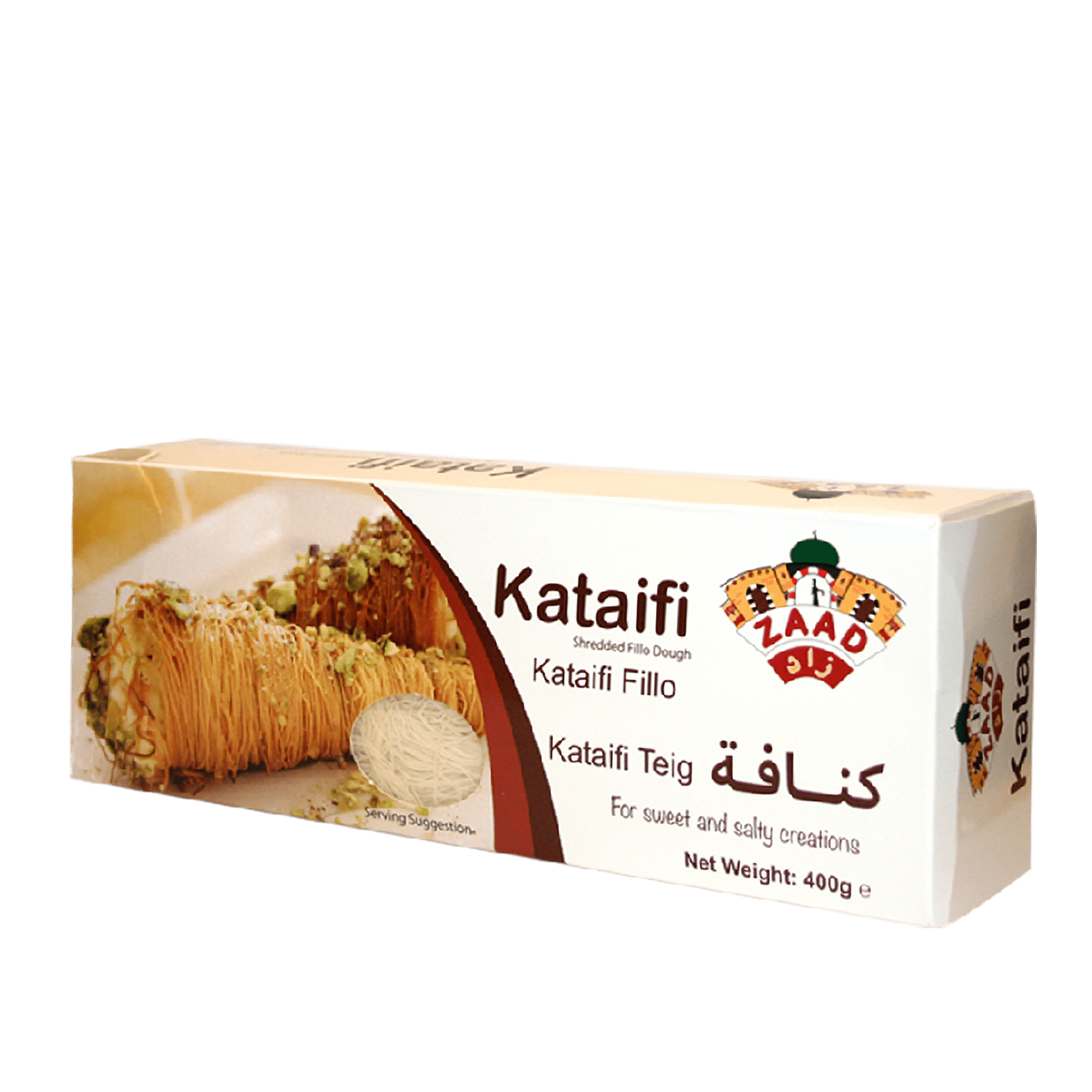 Zaad Kataifi Konafa 12 x 400g Damasgate Wholesale