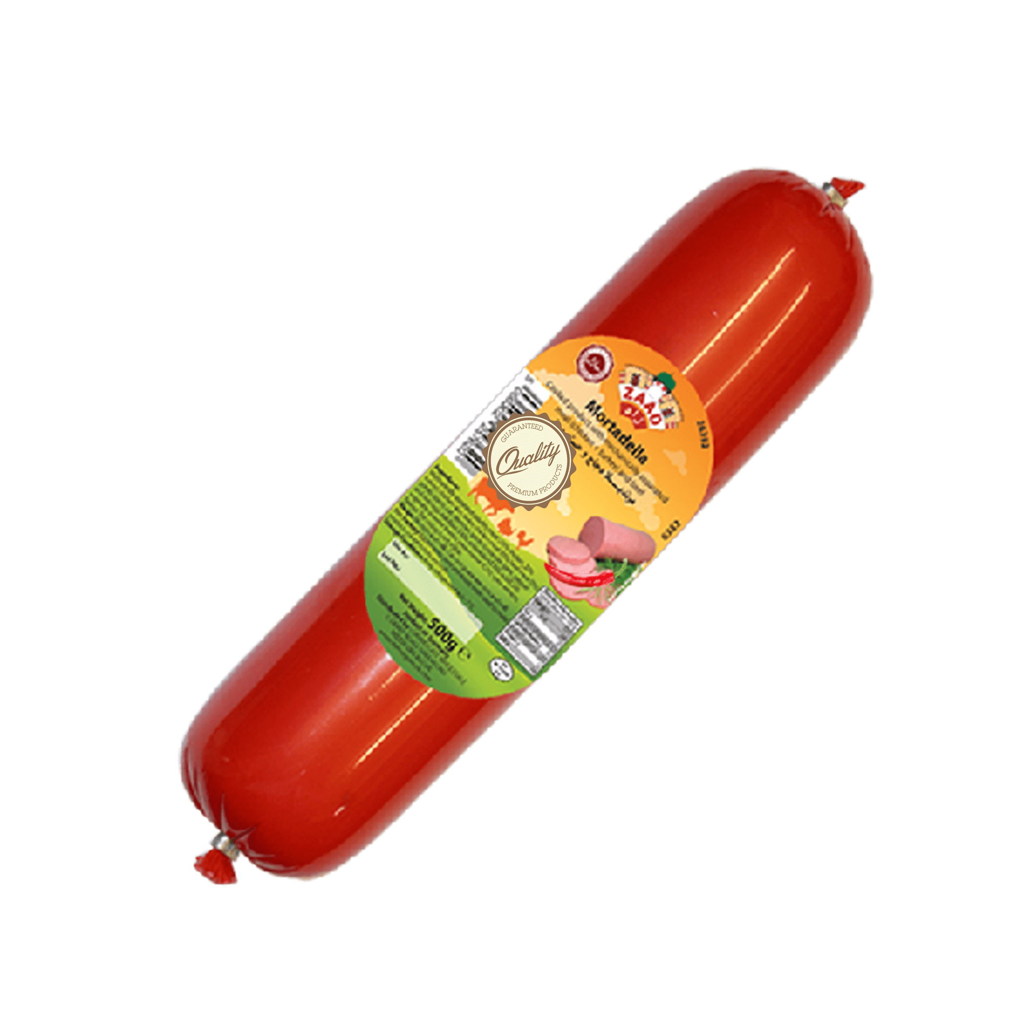 Zaad Beef Mortadella Spicy 12 X 500g Damasgate Wholesale