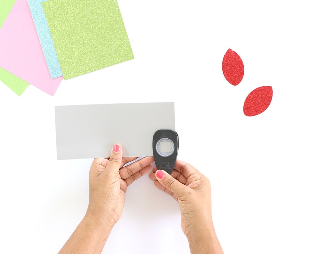 DIY Christmas Lights Paper Garland Damask Love