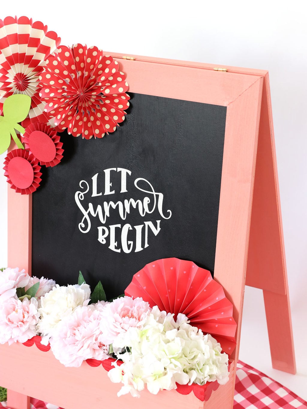 How to Make a Sandwich Board Damask Love