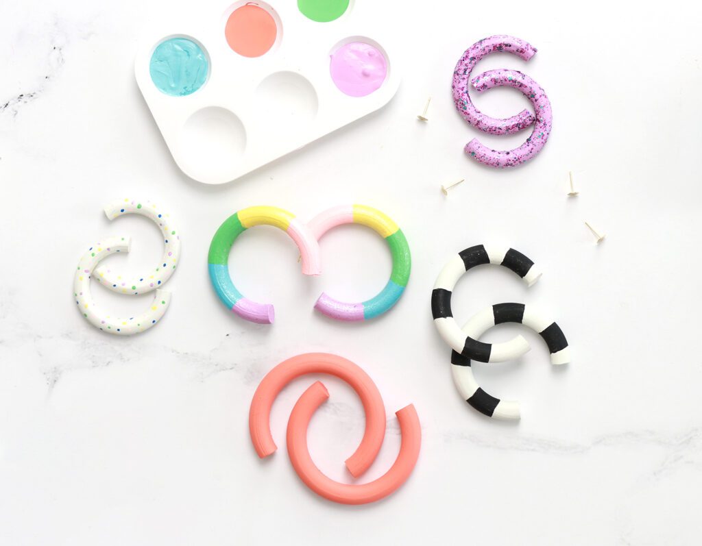 HOW TO MAKE HOOP EARRINGS THE BEST GLUE FOR EARRINGS Damask Love