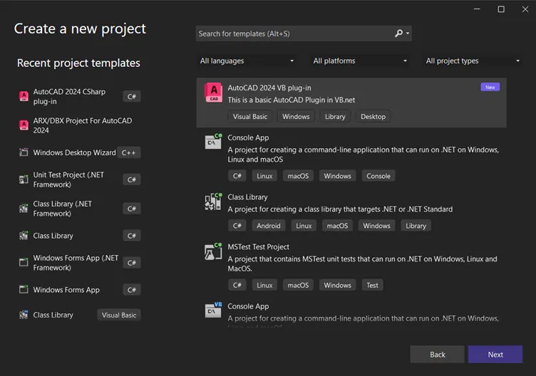 Lesson 1 The Basic AutoCAD Plugin