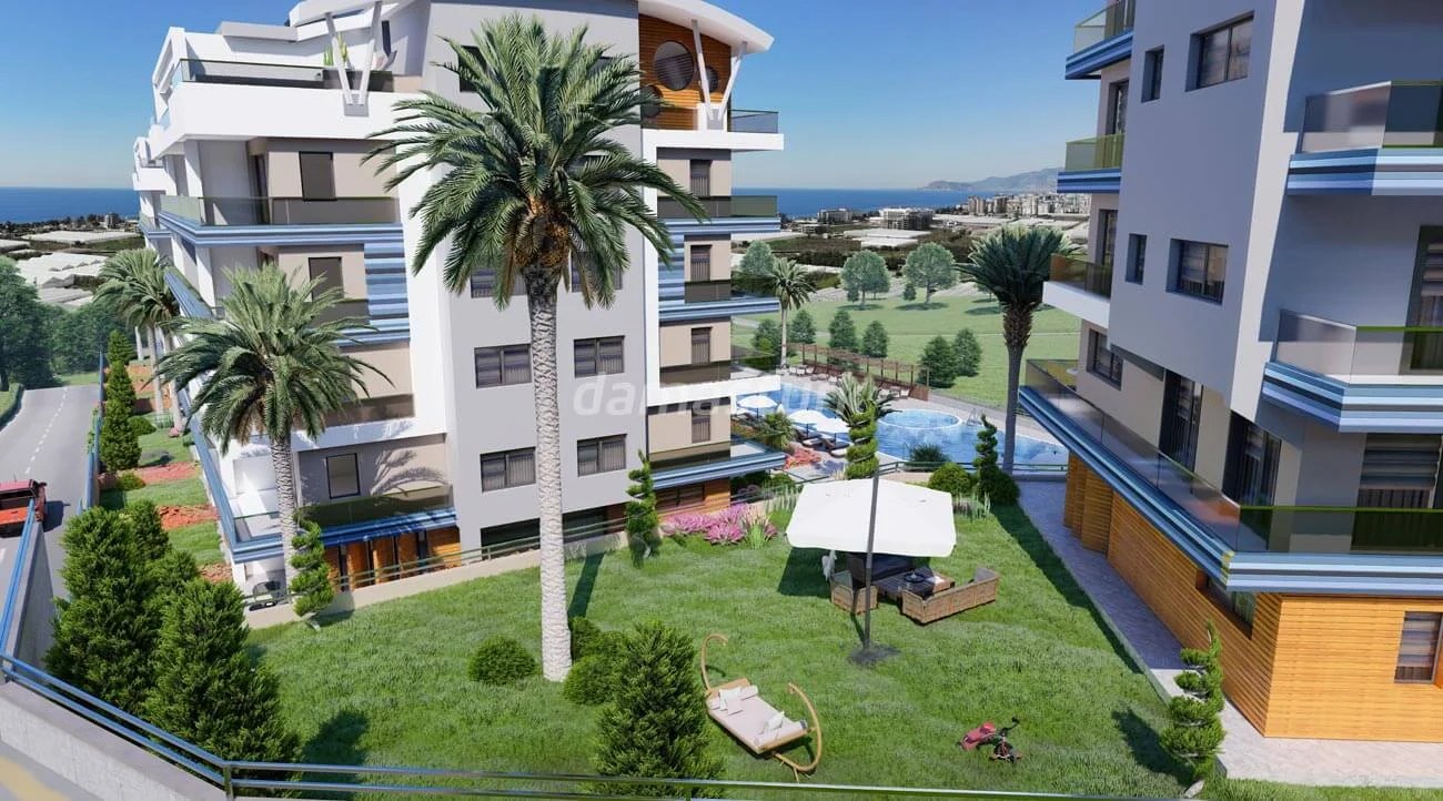Apartments for sale in Antalya Turkey complex DN023 DAMAS TURK