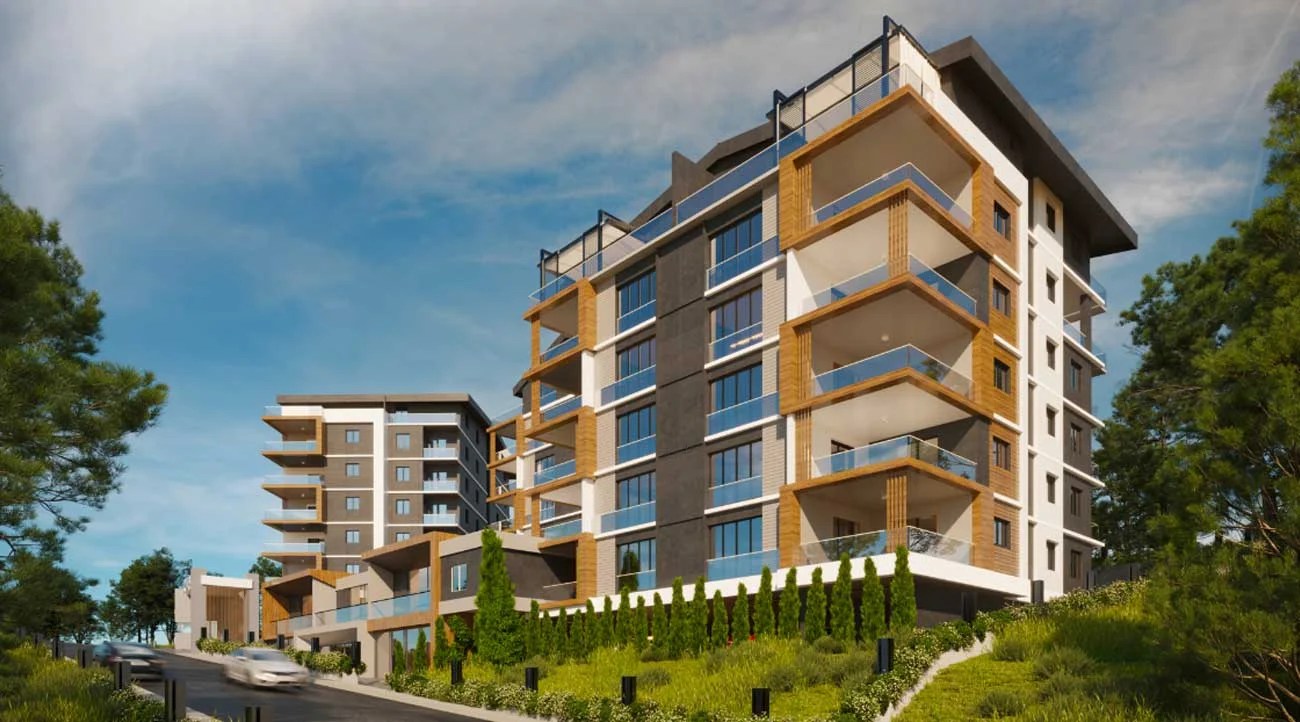 Apartments for sale in Mudanya Bursa DB048 DAMAS TURK Real Estate