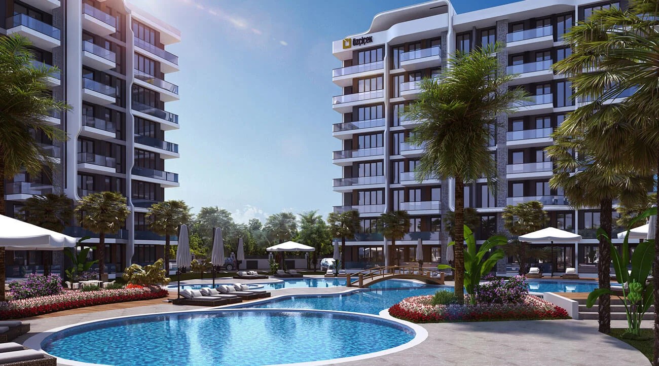 Apartments for sale in Aksu Antalya DN094 DAMAS TURK Real Estate