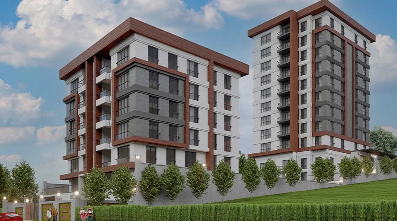 Apartments for sale in Başakşehir Istanbul DS746 DAMAS TÜRK Real Estate