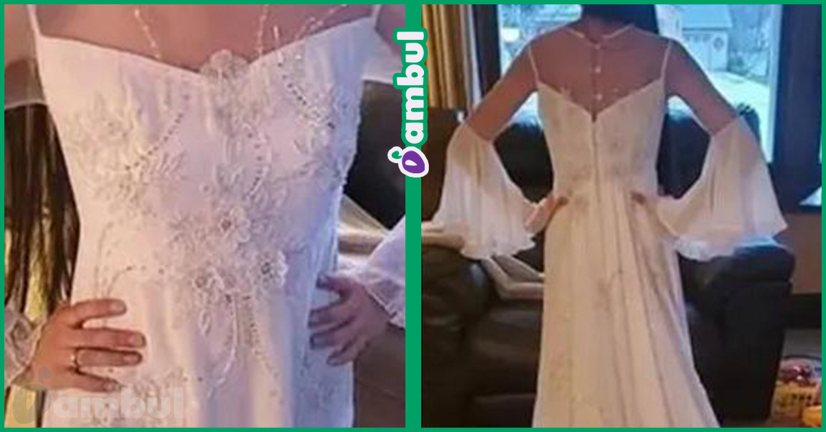 Лженевеста американка выложила фото в свадебном платье