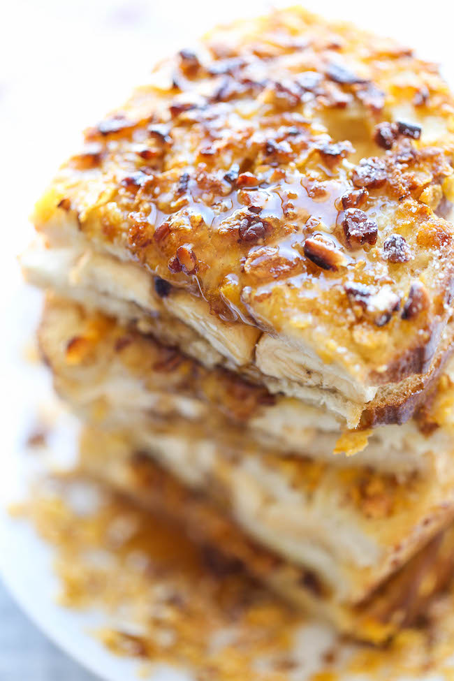 Banana Stuffed French Toast Damn Delicious