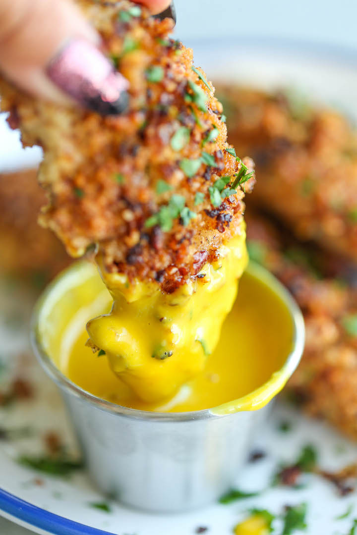 Honey Mustard Chicken Fingers Damn Delicious Bloglovin’