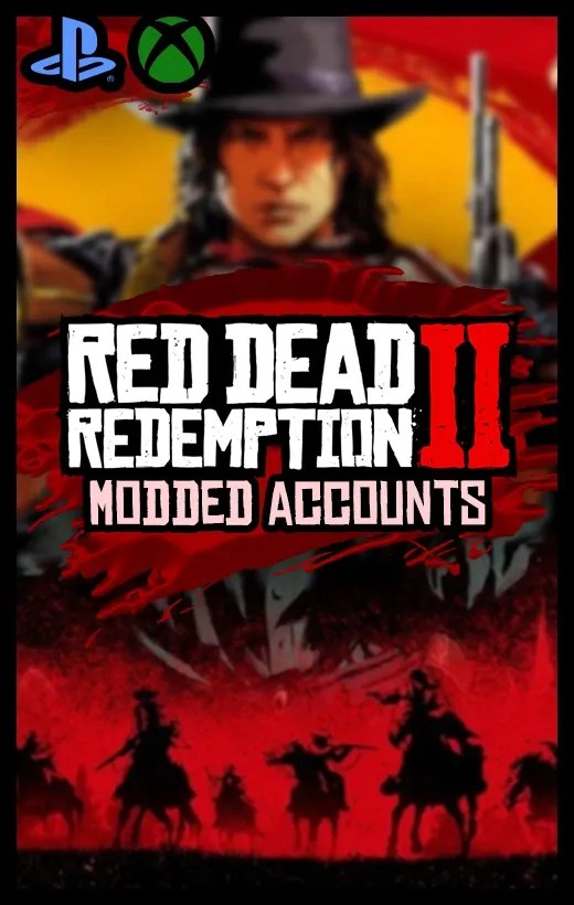 (PS/XBOX) Red Dead Redemption 2 Modded Account PreMade Rank, Cash