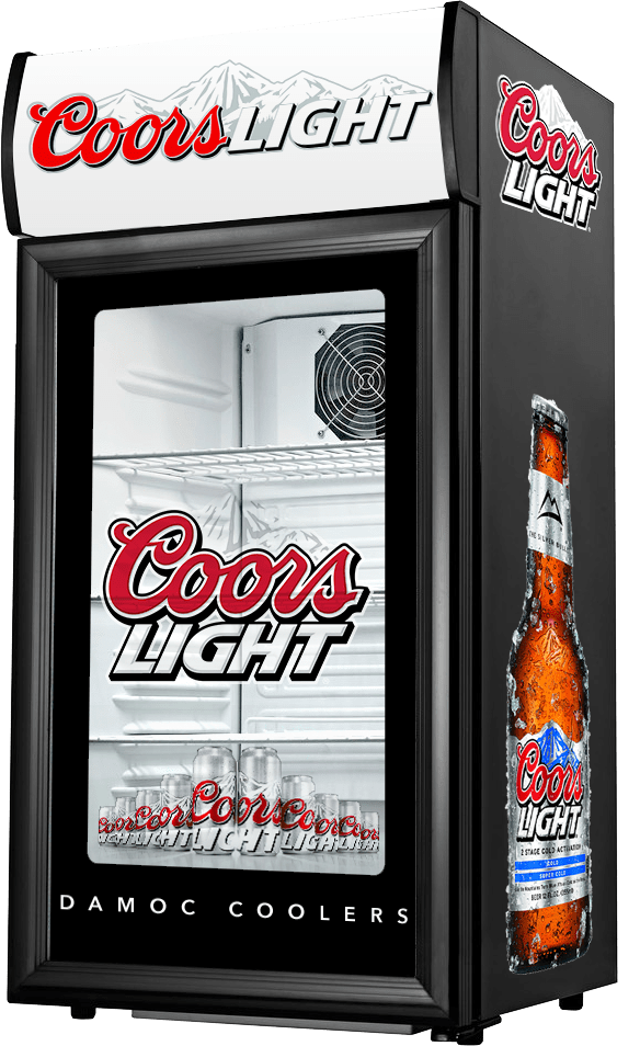 COUNTERTOP GLASS FROSTER DAMOC COOLERS