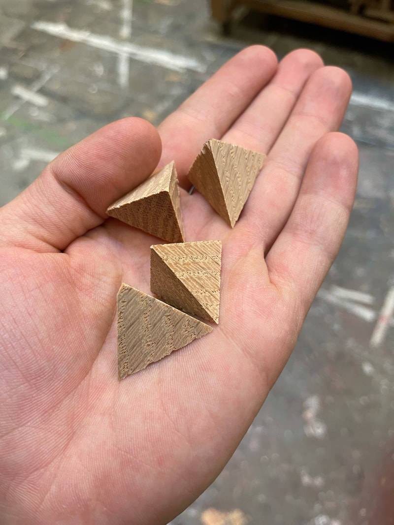 Tetrahedral Dice Project DAVID MOISE