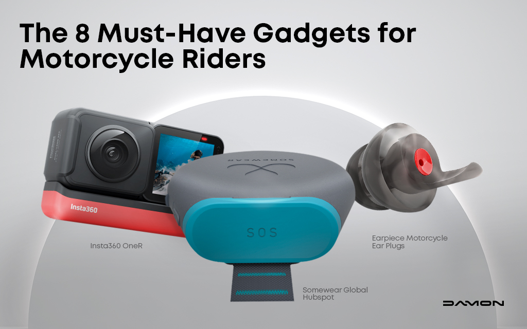 The 8 MustHave Gadgets for Motorcycle Riders Damon Motorcycles