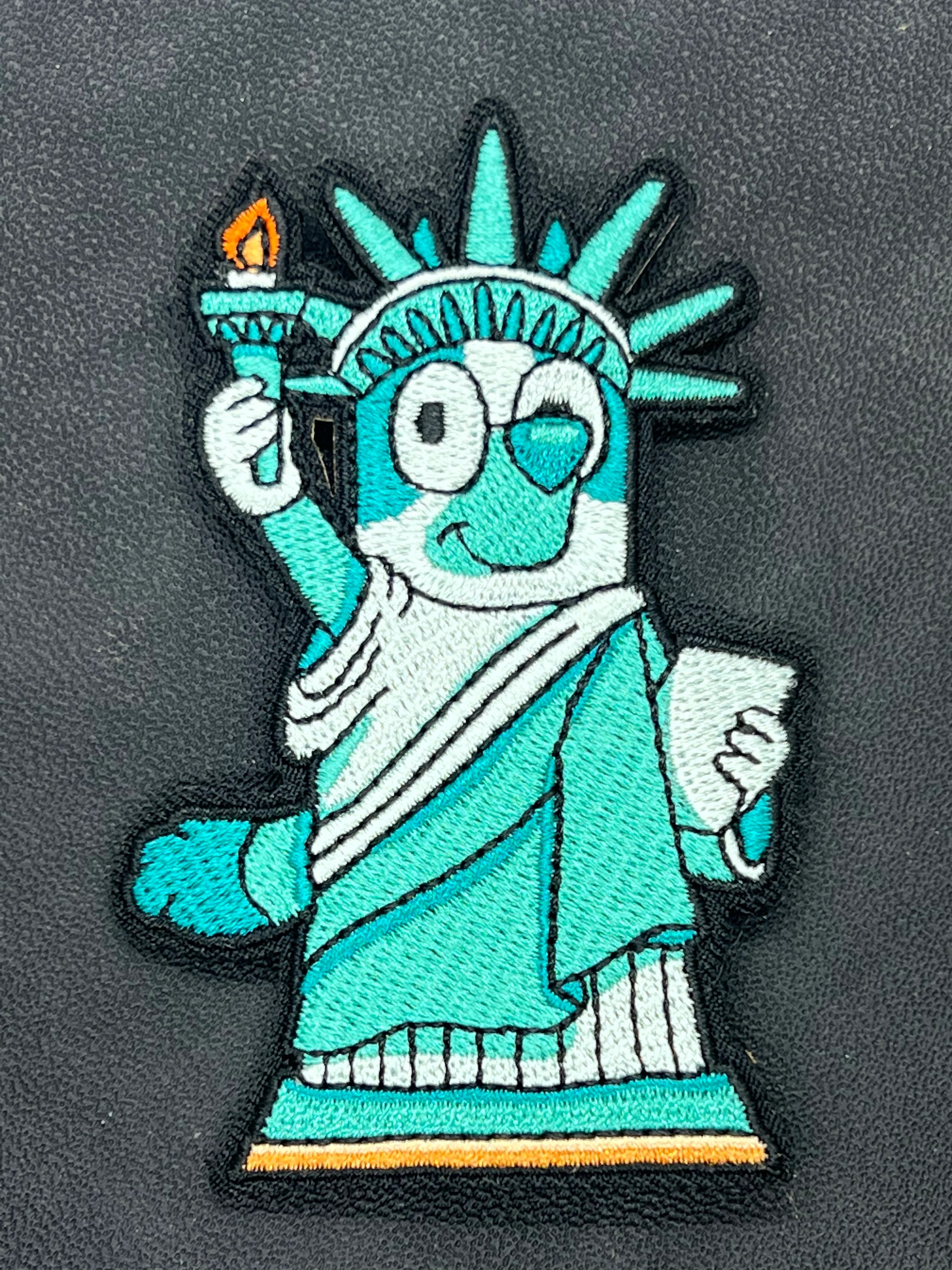 Bluey of Liberty Dam Patch Co