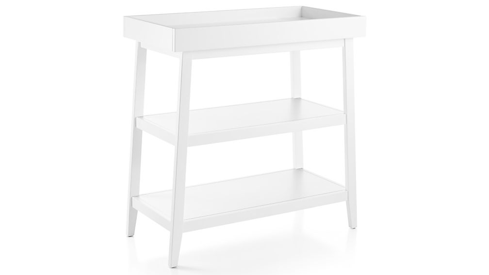 Ever Simple White Changing Table Damsel In Dior