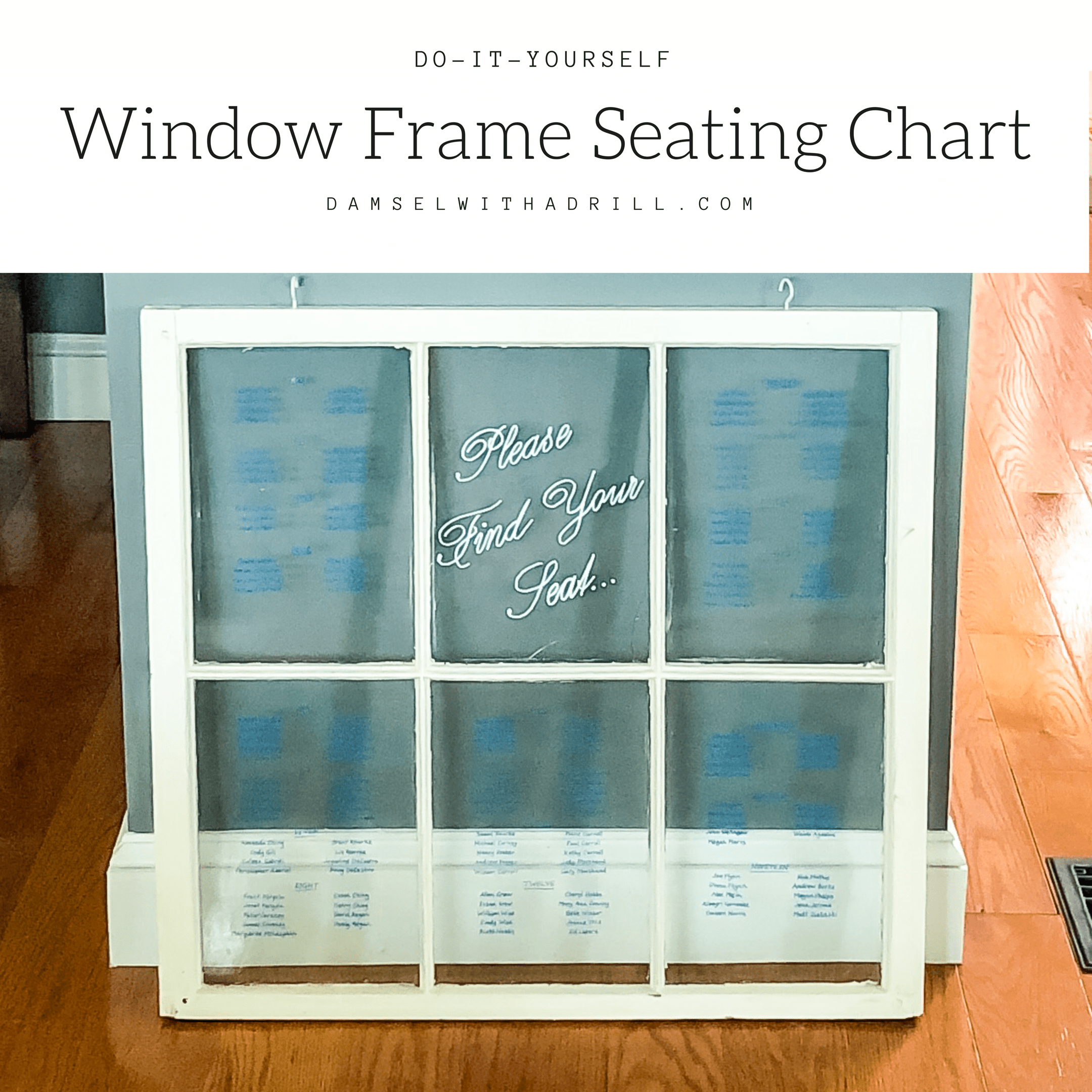 Seating Chart Frame A Visual Reference of Charts Chart Master
