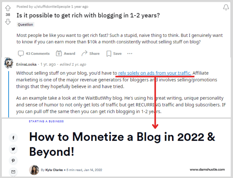 How To Blog On Reddit & Make Money For Your Business