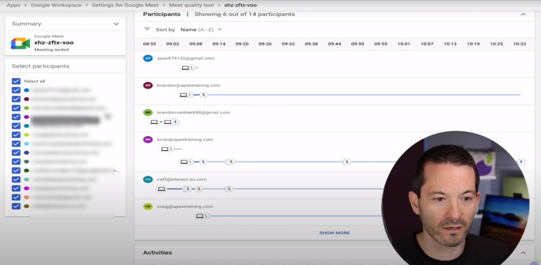 Google Meet Quality Tool Damson Cloud