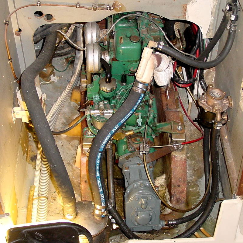Pearson 10M #212 Engine