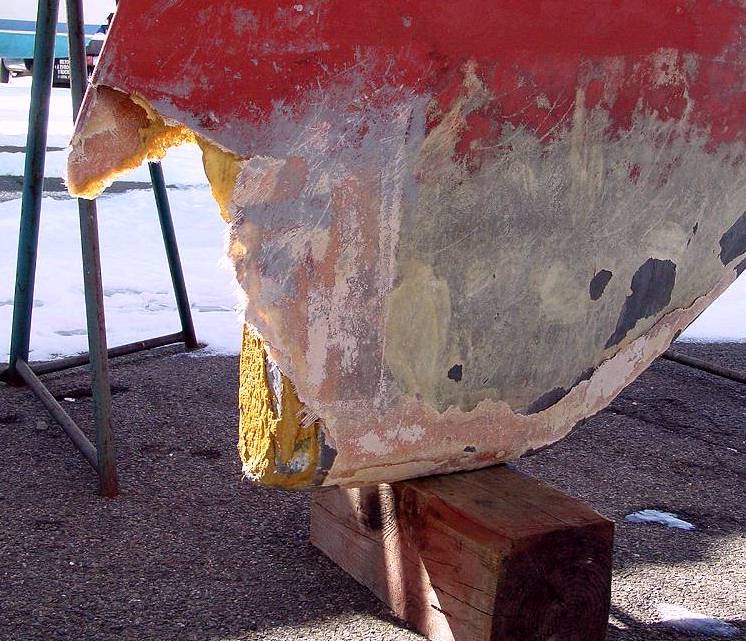 Pearson 10M Keel Fairing