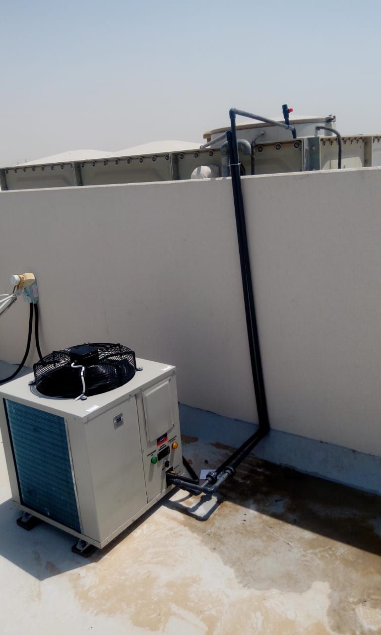 Tank Water Cooling System Chiller Supplier in Dubai UAE