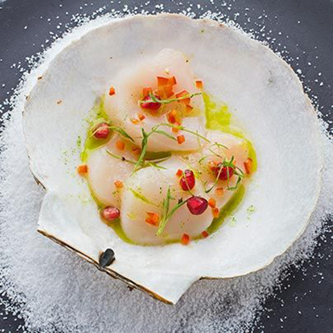 Scallop Ceviche Dana James