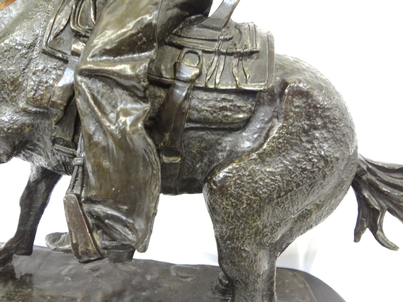 Lot Detail Frederic Remington Large Bronze "Cowboy"