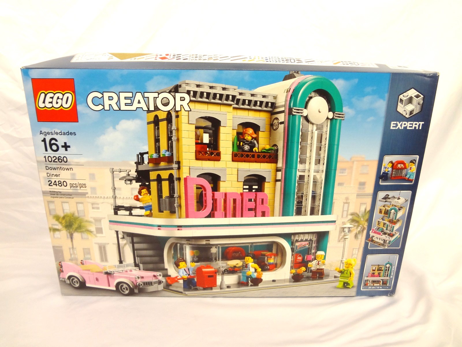 Lot Detail LEGO Collector Set 10260 Creator Downtown Diner New and Unopened