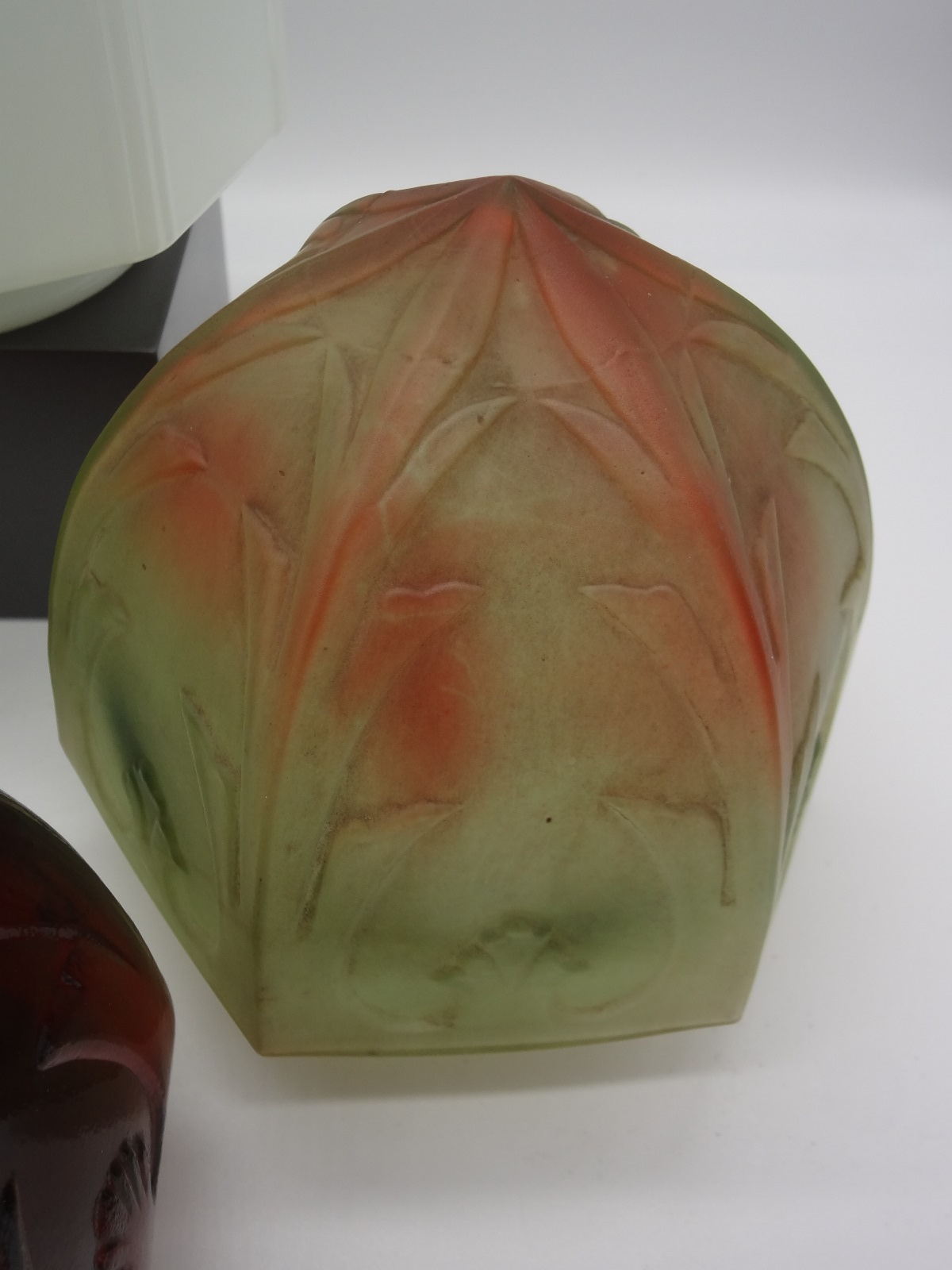 Lot Detail (4) Art Deco Small Table Lamp Shades