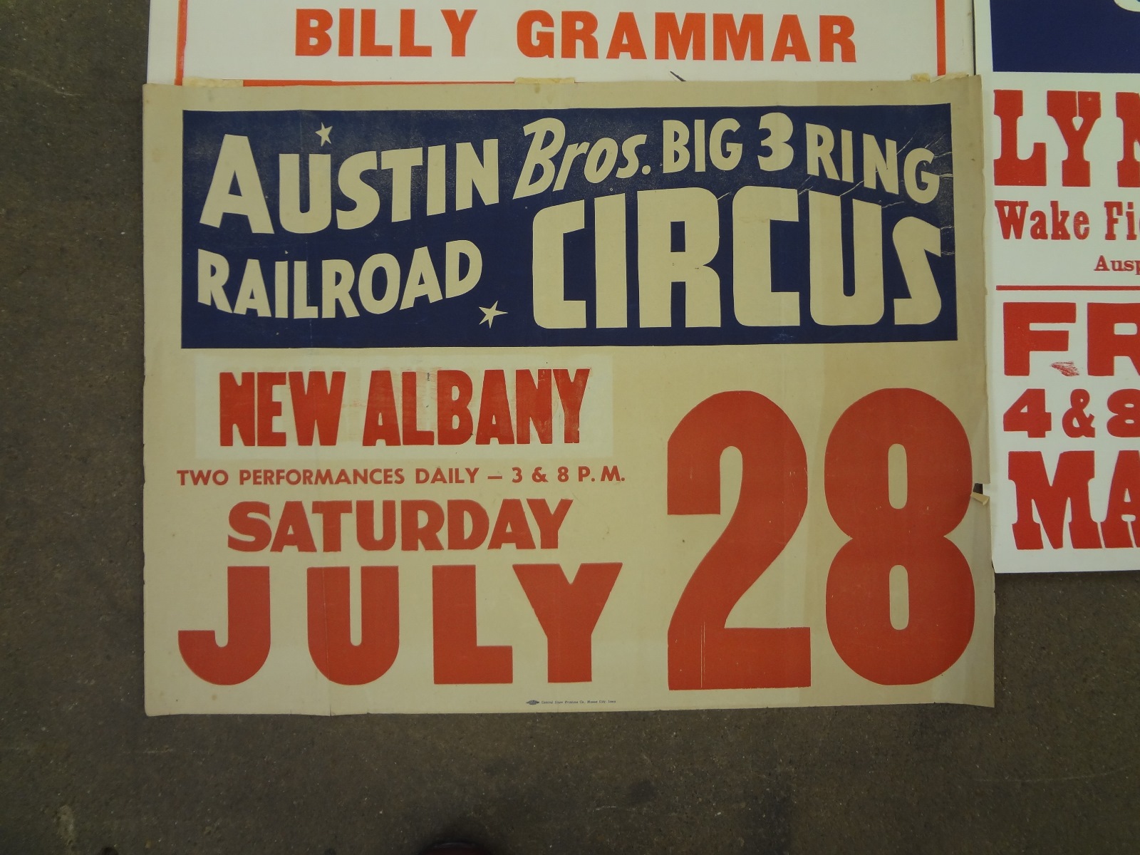 Lot Detail 13 Various Circus Poster Lot This lot includes 13 excellent circus posters