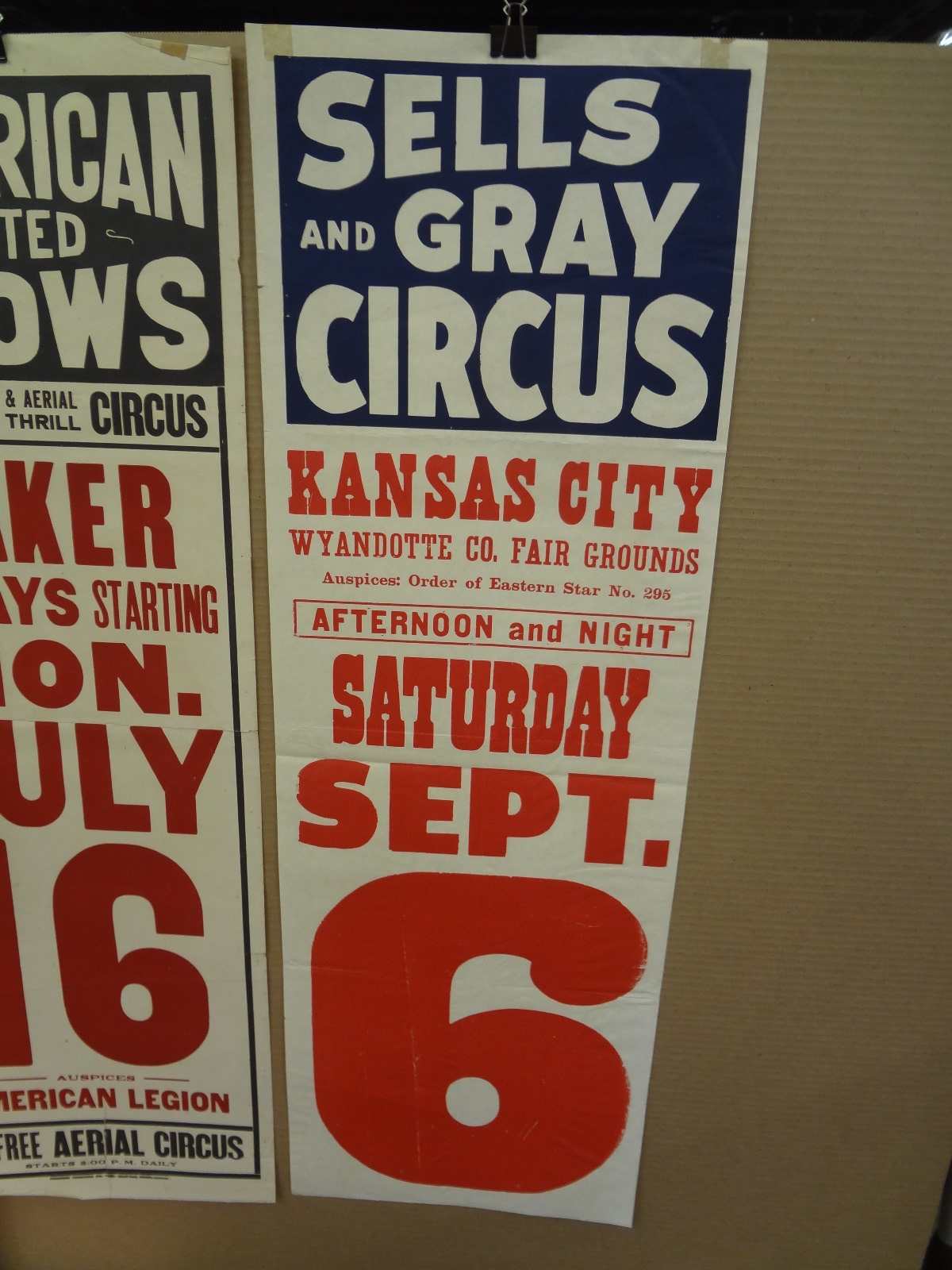 Lot Detail 13 Various Circus Poster Lot This lot includes 13 excellent circus posters