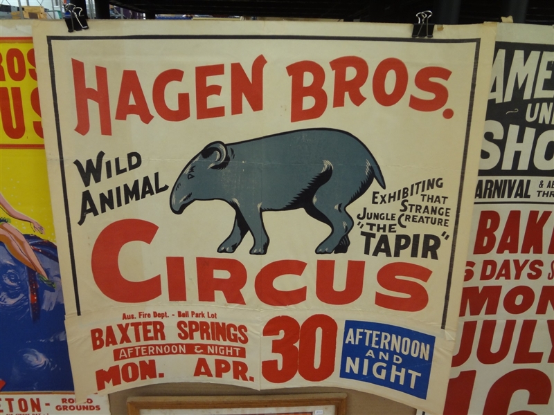 Lot Detail 13 Various Circus Poster Lot This lot includes 13 excellent circus posters