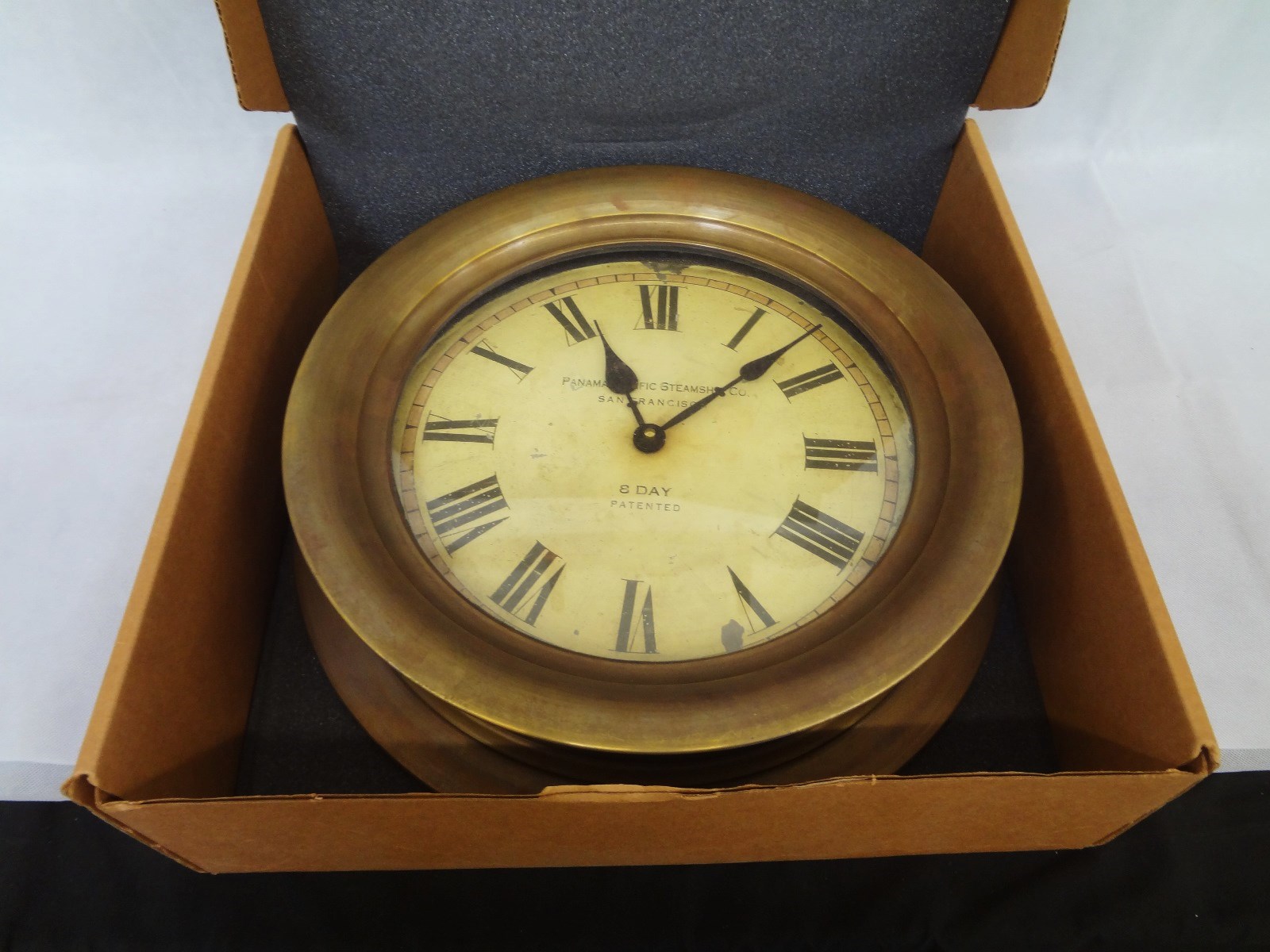 Lot Detail Panama Pacific Steamship Co. Timeworks Clock