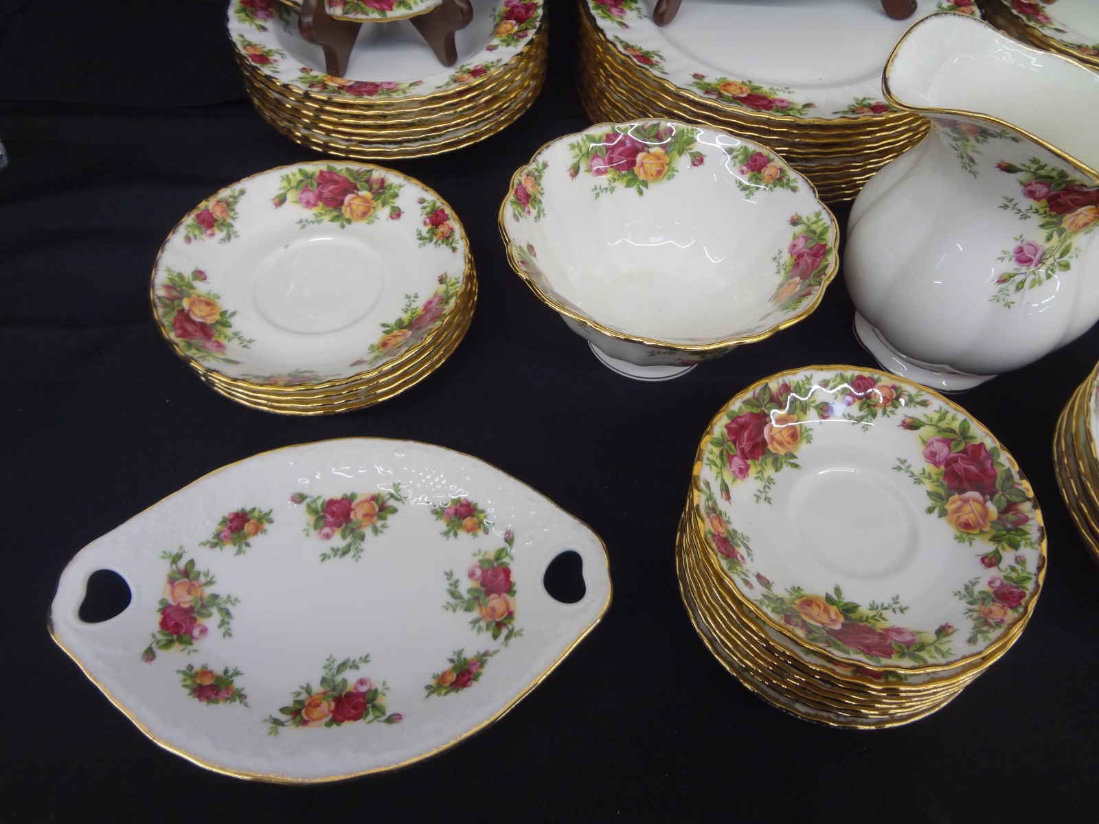 Lot Detail Royal Albert China Old Country Rose China Set
