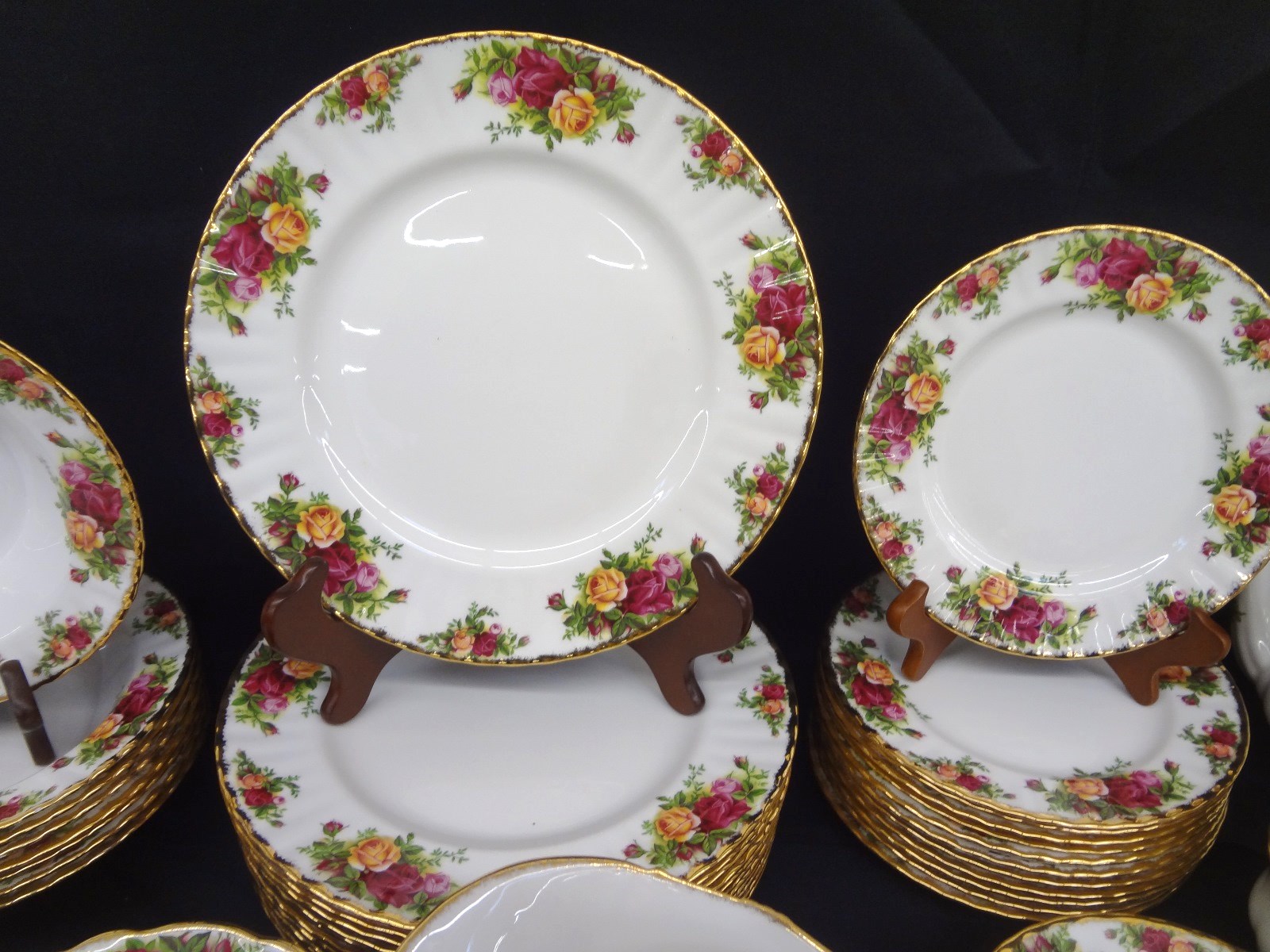 Lot Detail Royal Albert China Old Country Rose China Set