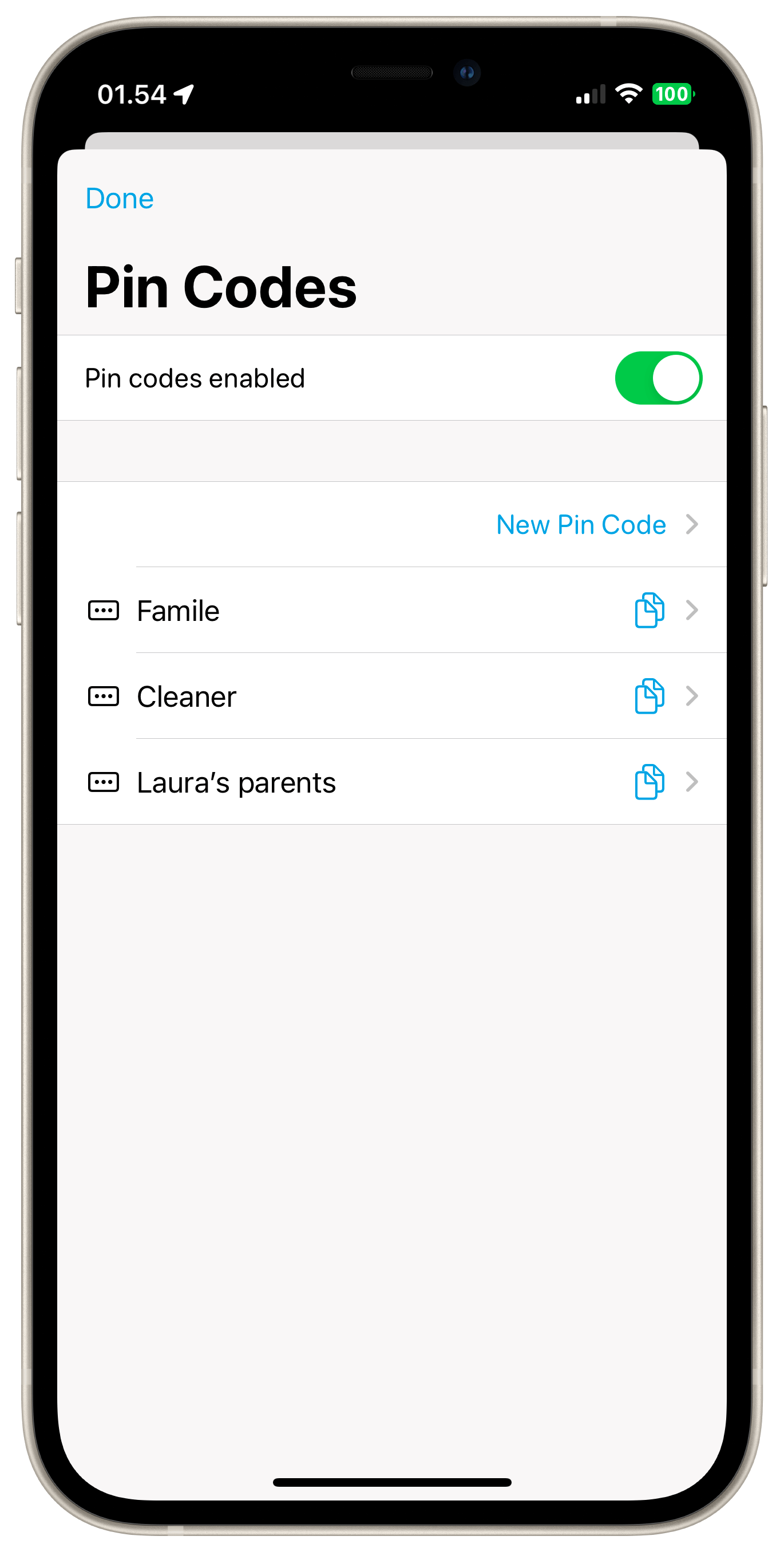 Danalock V3 App Feature Guide · Danalock